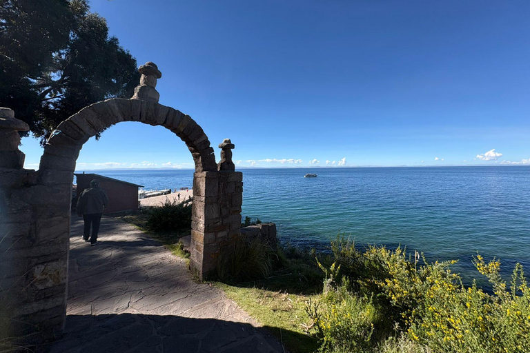 Excursion: 3 stops in the middle of Lake Titicaca, floating Uros and Taquile Excursion: 3 stops in the middle of Lake Titicaca, floating Uros Islands, and Taquile