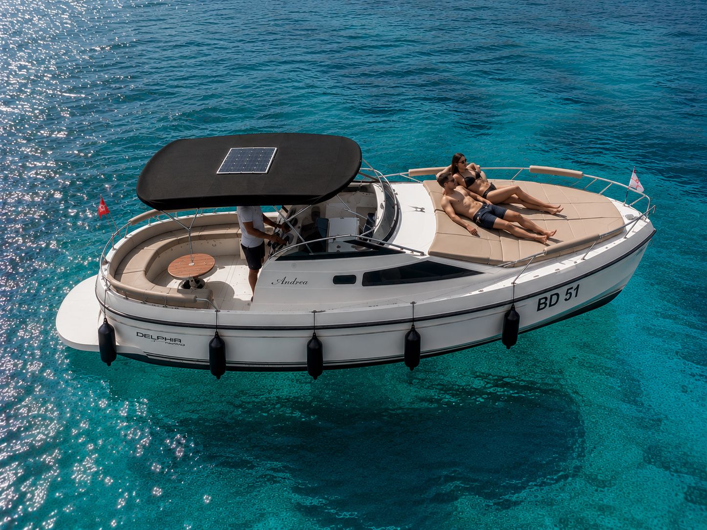 Budva: 4-stündige private Bootsfahrt - all-inclusive