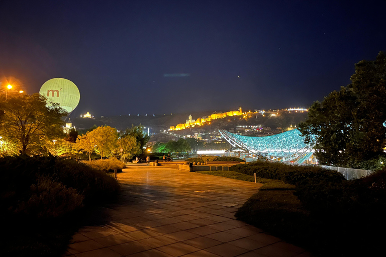Tbilisi by Night: Private Old Town Walk & Traditional Dinner Muslim-Friendly Dinner (No Pork, No Alcohol)