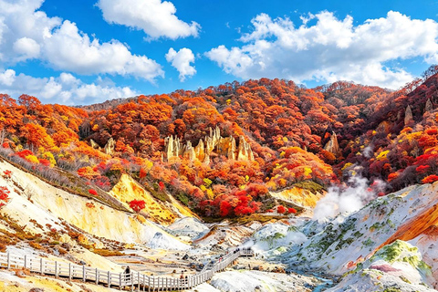 Sapporo: Head Buddha, Lake Toya & Hell Valley Bus Day Tour Upgrade to Private Tour