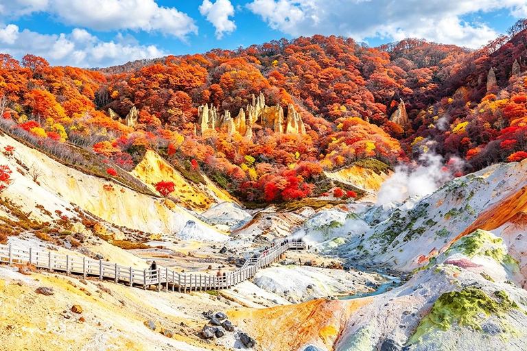 Sapporo: Head Buddha, Lake Toya & Hell Valley Bus Day Tour Upgrade to Private Tour