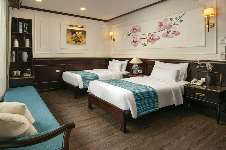 Hanoi: 2 Days Lan Ha Bay by 5 star Orchid Trendy Cruise 2 Days Lan Ha Bay by 5 star Orchid Trendy Cruise