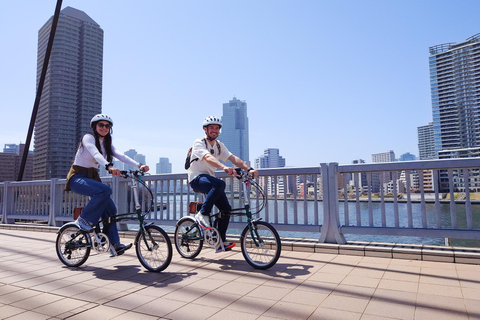 Tokio: Tour privado en bicicleta eléctrica de 3 horas con salida desde tu hotel