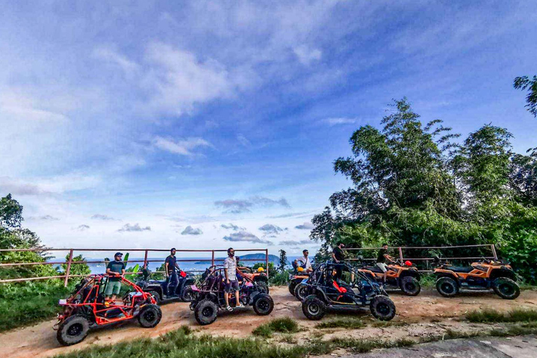 Phuket : Aventuras de ATV, tirolesa e miradouro panorâmico