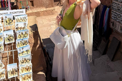 Marrakech: Ouarzazate, Atlas Studio, Ait Benhaddou & Lunch Small Group Tour: Not Included (Guide, Ticket Studio, Lunch)