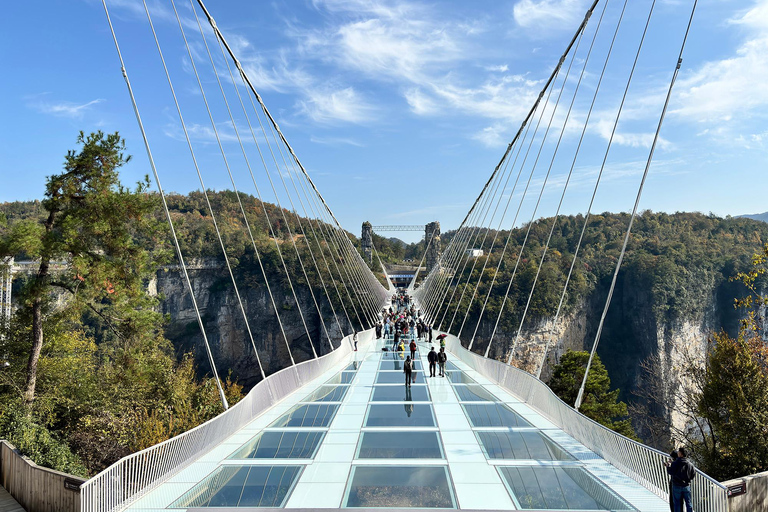 Zhangjiajie Grand Canyon & Glass Bridge Ticket with Activity B Ticket + 7 choose 5 Experience Items