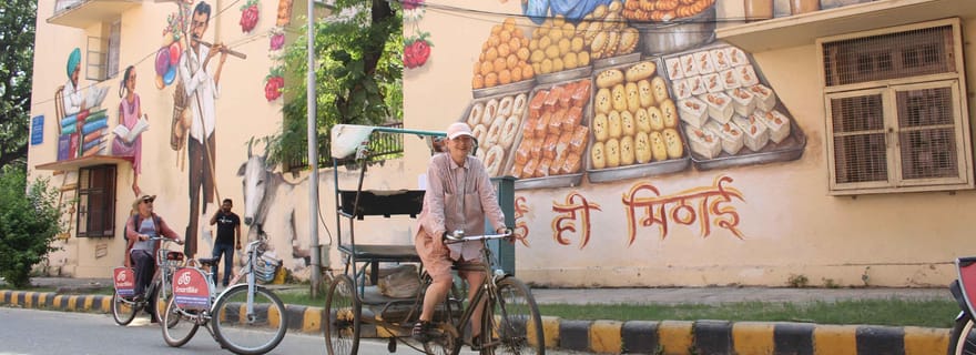 Visite des arts de la rue à Delhi