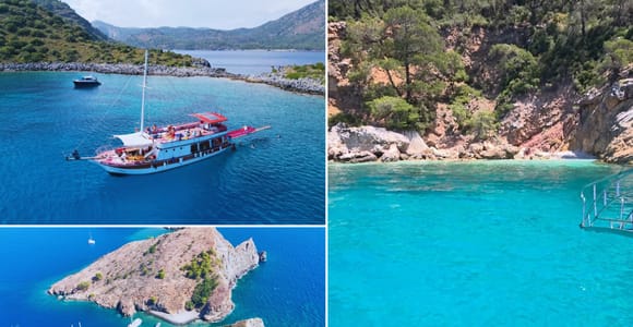 Fethiye: Relax Boat (12 Islands) Tour with Lunch & Transfer