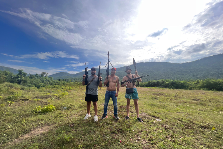 Phnom Penh Campo de tiro Camboya, servicio de vídeo 30 USD Extra