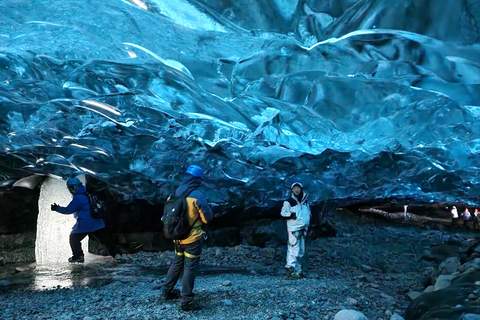 Jökulsárlón: Blauwe ijsgrot Tour en gletsjerwandelingJökulsárlón: 6-uur durende ijsgrottentocht