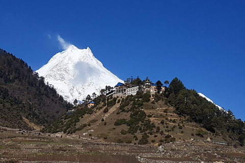 Trekking curto no circuito de Manaslu - 10 dias de trekking em Manaslu com pensão completaTrekking curto no circuito de Manaslu - 9 dias de trekking em Manaslu com pensão complet