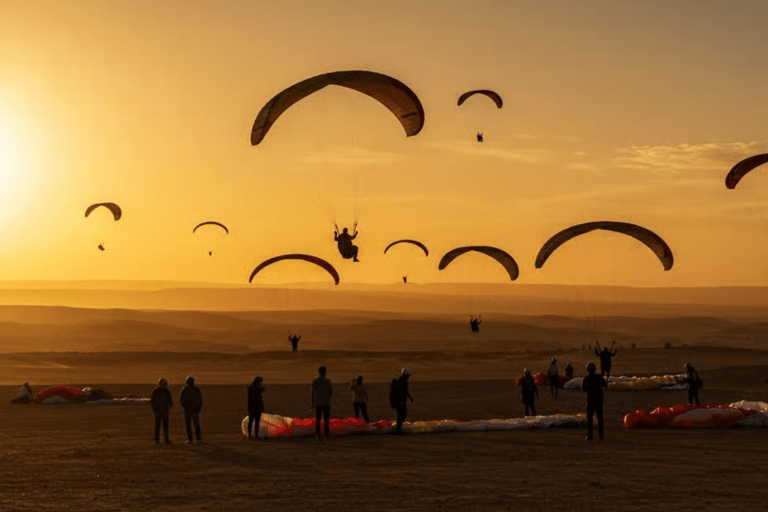 Atlas Paragliding & Agafay Desert Adventure from Marrakech