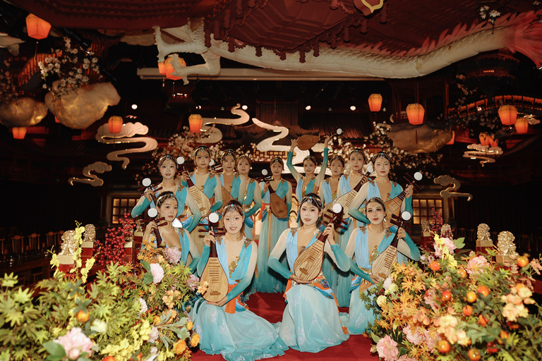 Chuzhou Langya Leyan Banquet | Immersive Dance Dinner Ancient-Style Hairstyle&Makeup Experience (No Meal Included)