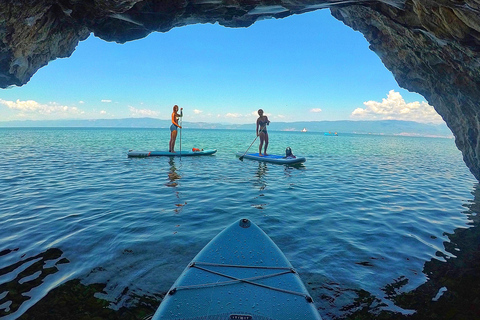 Ohrid: Stand Up Paddleboarding Tour with Landmarks &amp; Photos