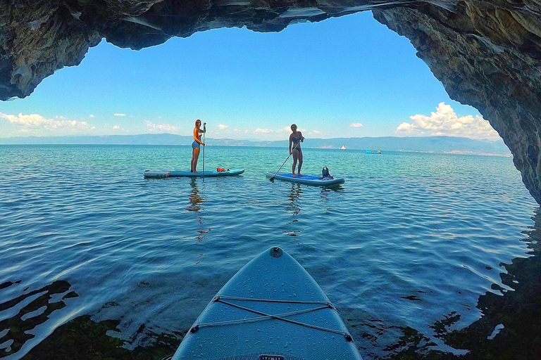 Ohrid: Stand Up Paddleboarding Tour with Landmarks &amp; Photos