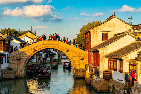 Shanghai: Zhujiajiao Ancient Town Guided Tour Small Group 1-3 Persons (No Private Vehicle)