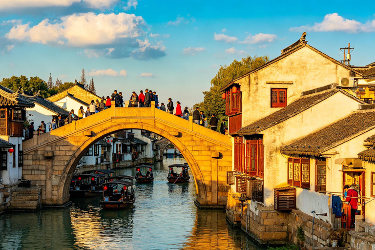 Shanghai: Zhujiajiao Ancient Town Guided Tour Small Group 1-3 Persons (No Private Vehicle)