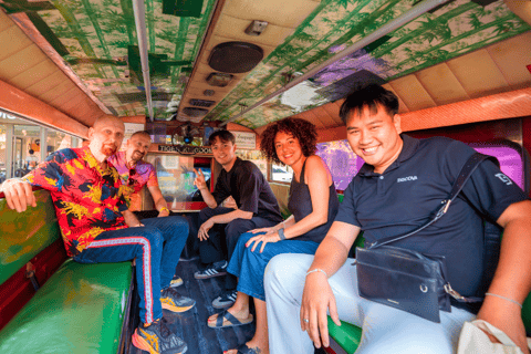 Chiang Mai Wat U Mong, Baan Kang Wat i jedzenie w wykonaniu Songtaew Trio