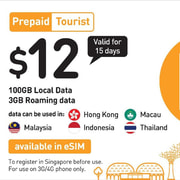 Singapore: M1 Tourist SIM Card