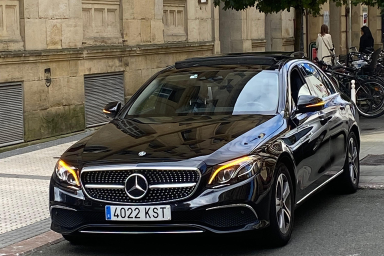 Transfer San Sebastian Airport (EAS) to City Center S-class Transfer private San Sebastian Airport (EAS)