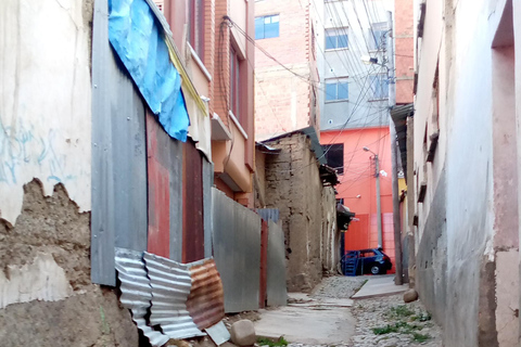 Visite à pied non esthétique La Paz, Bolivie