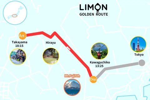 One-way Bus: From Kawaguchiko to Takayama