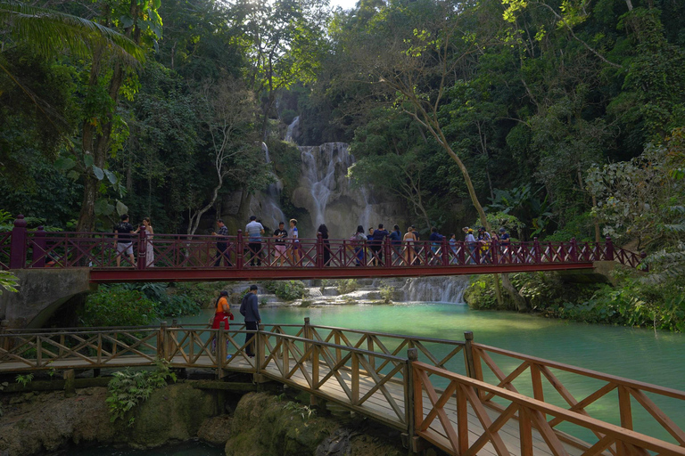 Luang Prabang: 1 Day Hike Hmong Village & Kuangsi Waterfall