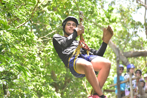 Playa del Carmen: Wycieczka ATV, Zipline i Cenote Adventure Tour