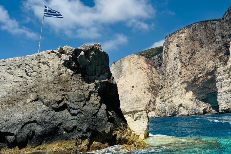 Zakynthos: Navagio Beach, Blue Caves, and Boat Tour