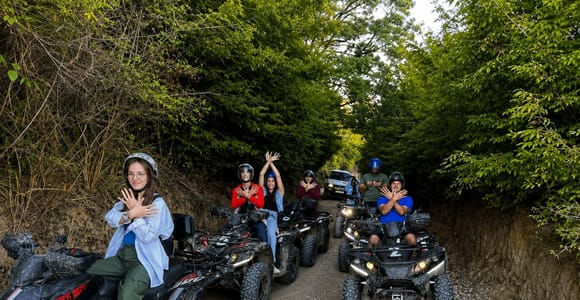 Golem: ATV Off-Road Ride Through Vineyards near Durrës