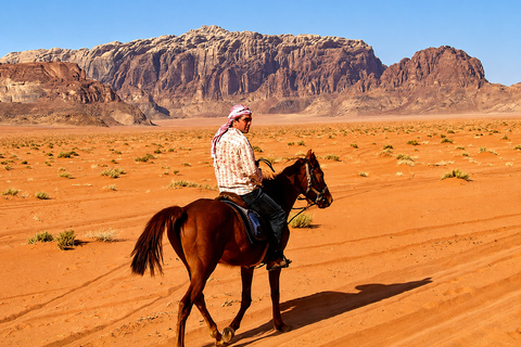 Horseback Riding, Bedouin Dinner & Party I Wadi Rum 4 Hours