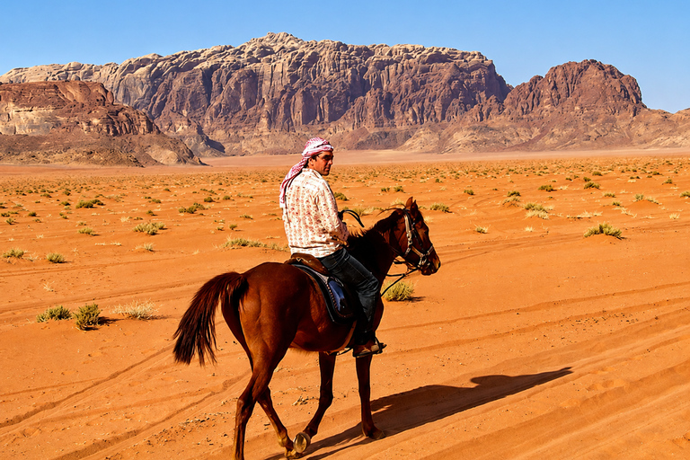 Horseback Riding, Bedouin Dinner & Party I Wadi Rum 4 Hours