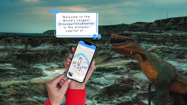 Visit Ghosts of Drumheller a Smartphone Audio Ghost Tour in Dinosaur Provincial Park