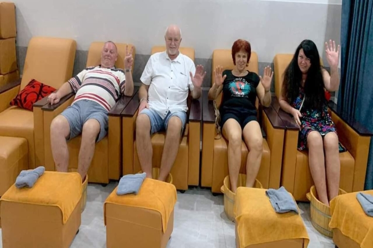 Relax massage en privé autotransfer luchthaven/treinstationVan Hoi An naar DN vliegveld/treinstation/ DN hotel