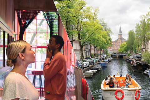 Amsterdam: Intimate Canal Cruise and Red Light Secrets