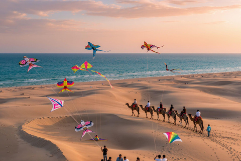 Tottori: Private Tour to Sand Dunes, Museum & Hakuto Coast