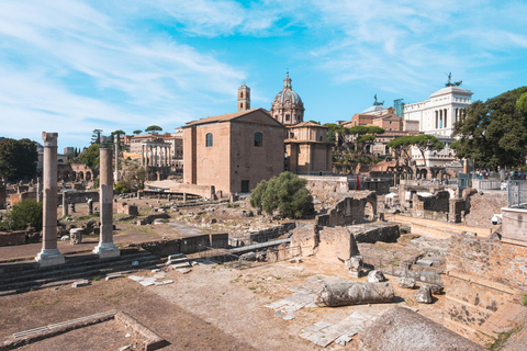 Rome: Colosseum, Palatine Hill, Roman Forum Experience Colosseum with Standard Access and Audio Guide