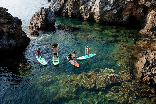 Maratea by SUP: caves and secret coves along the coast