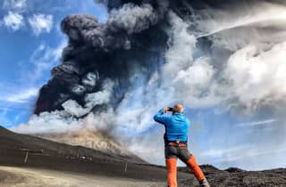 Etna : randonnée à 3 000 m avec téléphérique et 4x4