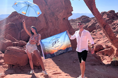 Las Vegas: Dagtrip Valley of Fire en de Zeven Magische Bergen