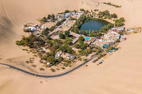 Lima : Excursion d&#039;une journée à Ballestas et Huacachina avec vol sur les lignes de Nazca