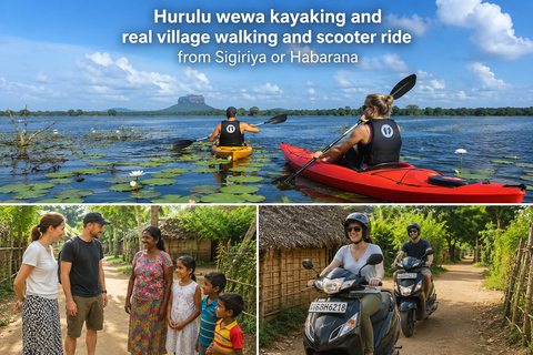 Village Tour with Kayaking and Cycling in Galenbindunuwewa