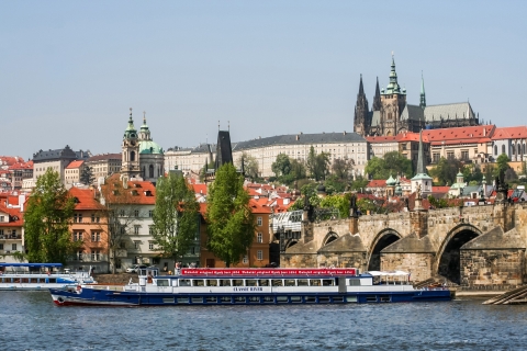 Praga: 1-godzinny rejs po Wełtawie – podziwianie panoramy