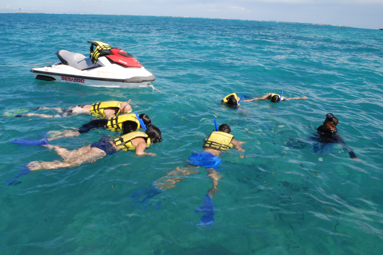 Cancun: Jetski and Snorkel Adventure Shared Jetski per person