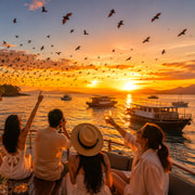 Labuan Bajo: Private Boat Sunset & StrawberryRock Snorkeling