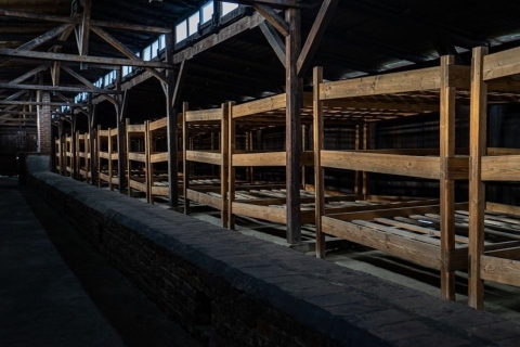 Z Krakowa: całodniowa wycieczka do Auschwitz-BirkenauMiejsce zbiórki z lunchem — język angielski