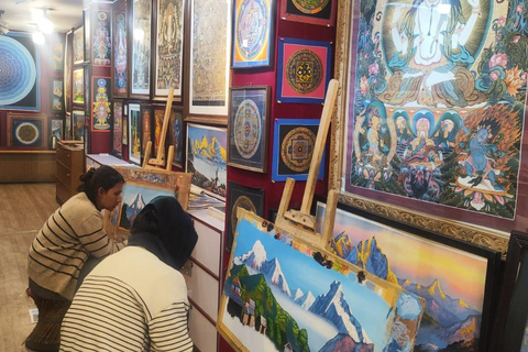 Kathmandu: Thangka Painting Workshop with Guide