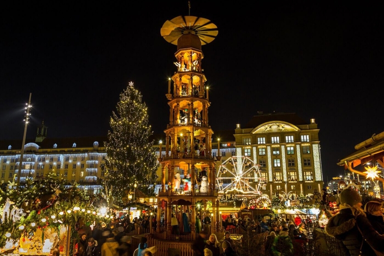 Au départ de Prague : Marché de Noël de Dresde et visite du pont Bastei