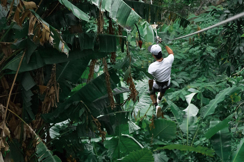 Phuket Día de 4 Elementos con Expedición de Aventura en Tirolina