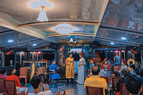 Hue Perfume River Boat: Traditional Folk Music & Lantern